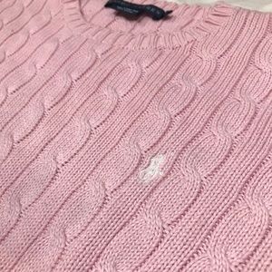 PREPPY RALPH LAUREN CABLE KNIT PULLOVER